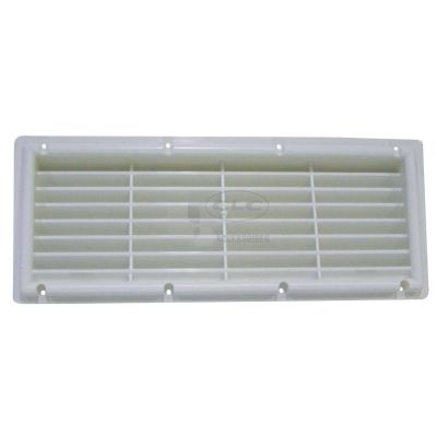 Grilles à encastrer plastique avec moustiquaire